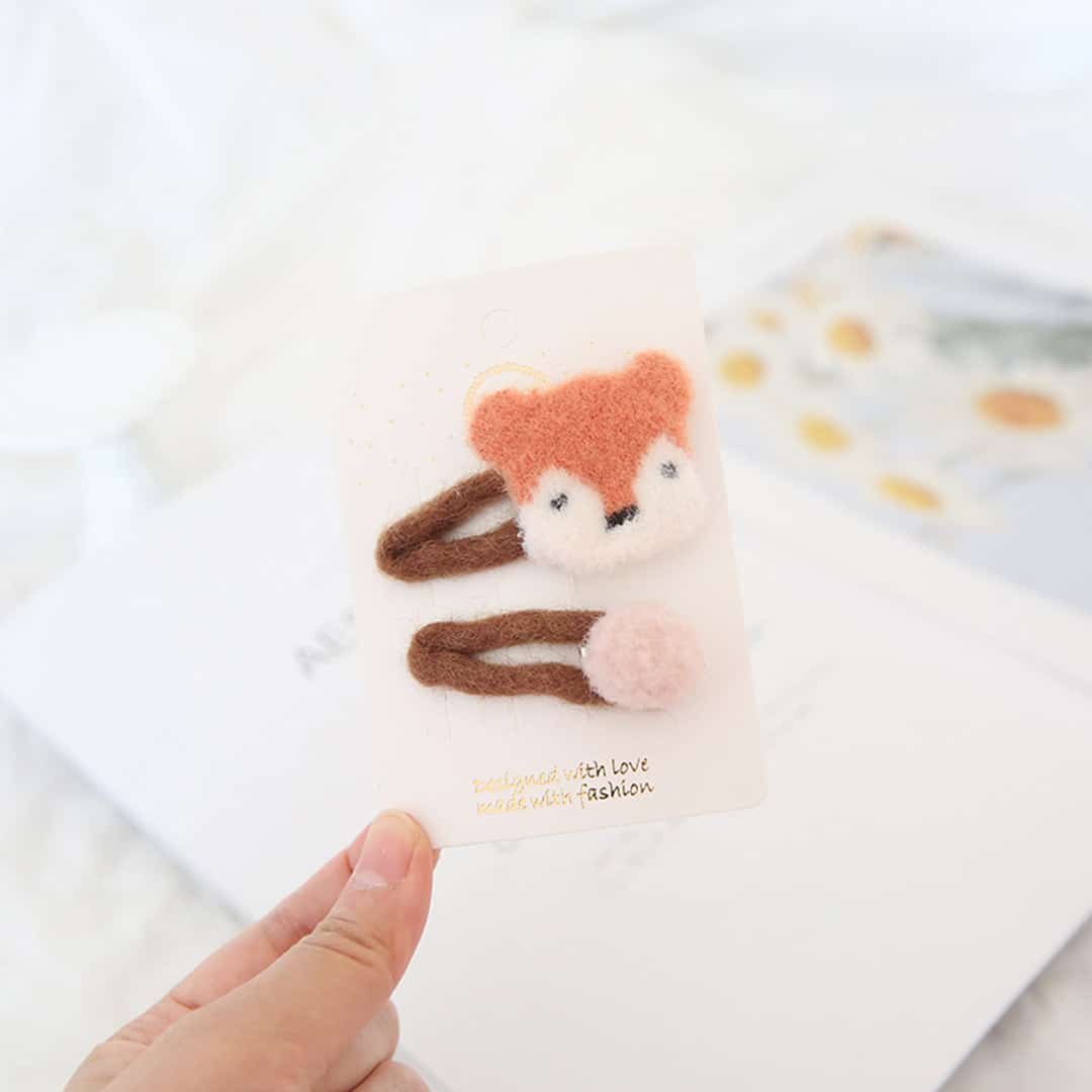 Fox Hair Clip Jolivia Co